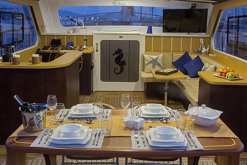 Rent 2 cabin Gulet Azra Can for rent Bodrum Turkey