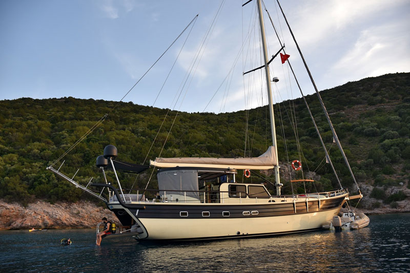 sailing gulet charter Turkey
